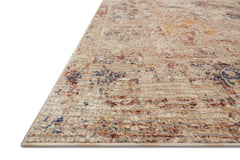 Loloi Rugs Porcia Collection Rug in Ivory, Ivory - 7.8 x 7.8 feet