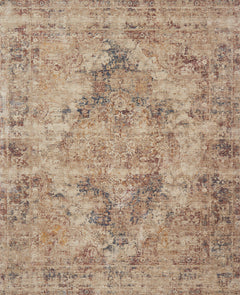 Loloi Rugs Porcia Collection Rug in Ivory, Ivory - 7.8 x 7.8 feet