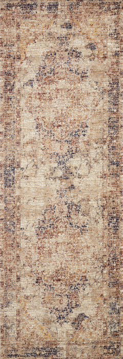 Loloi Rugs Porcia Collection Rug in Ivory, Ivory - 7.8 x 7.8 feet