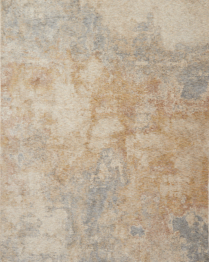 Loloi Rugs Porcia Collection Rug in Beige, Multi - 6.6 x 9.3 feet