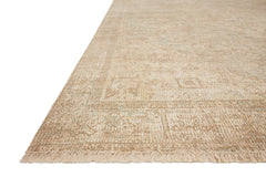 Loloi Rugs Priya Collection Rug in Ocean, Ivory - 7.8 x 9.8 feet