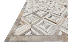 Loloi Rugs Promenade Collection Rug in Ivory, Grey - 3.5 x 5.5 feet