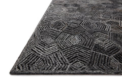 Loloi Rugs Prescott Collection Rug in Charcoal - 7.8 x 9.8 feet