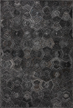 Loloi Rugs Prescott Collection Rug in Charcoal - 9.3 x 13 feet