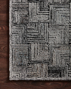 Loloi Rugs Prescott Collection Rug in Silver - 8.5 x 12 feet