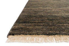 Loloi Rugs Quinn Collection Rug in Charcoal - 5.5 x 8.5 feet