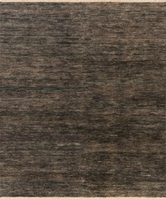 Loloi Rugs Quinn Collection Rug in Charcoal - 5.5 x 8.5 feet