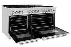 ZLINE 60 in. Dual Fuel Range & 60 in. Range Hood Package, 2KP-RARH60