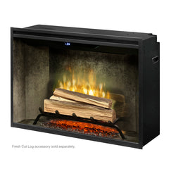 Dimplex Revillusion® 36 in. Built-In Firebox, Weathered Concrete, RBF36WC