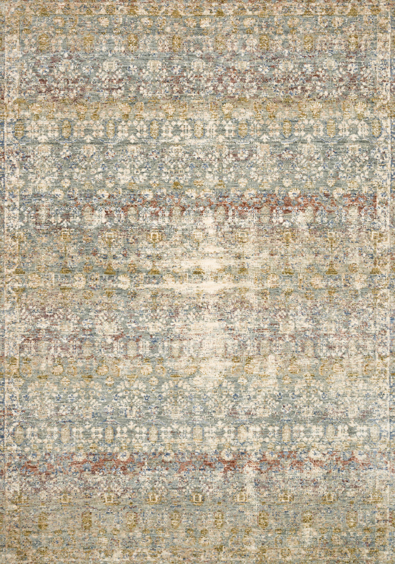 Loloi Rugs Revere Collection Rug in Grey, Multi - 7.8 x 10 feet