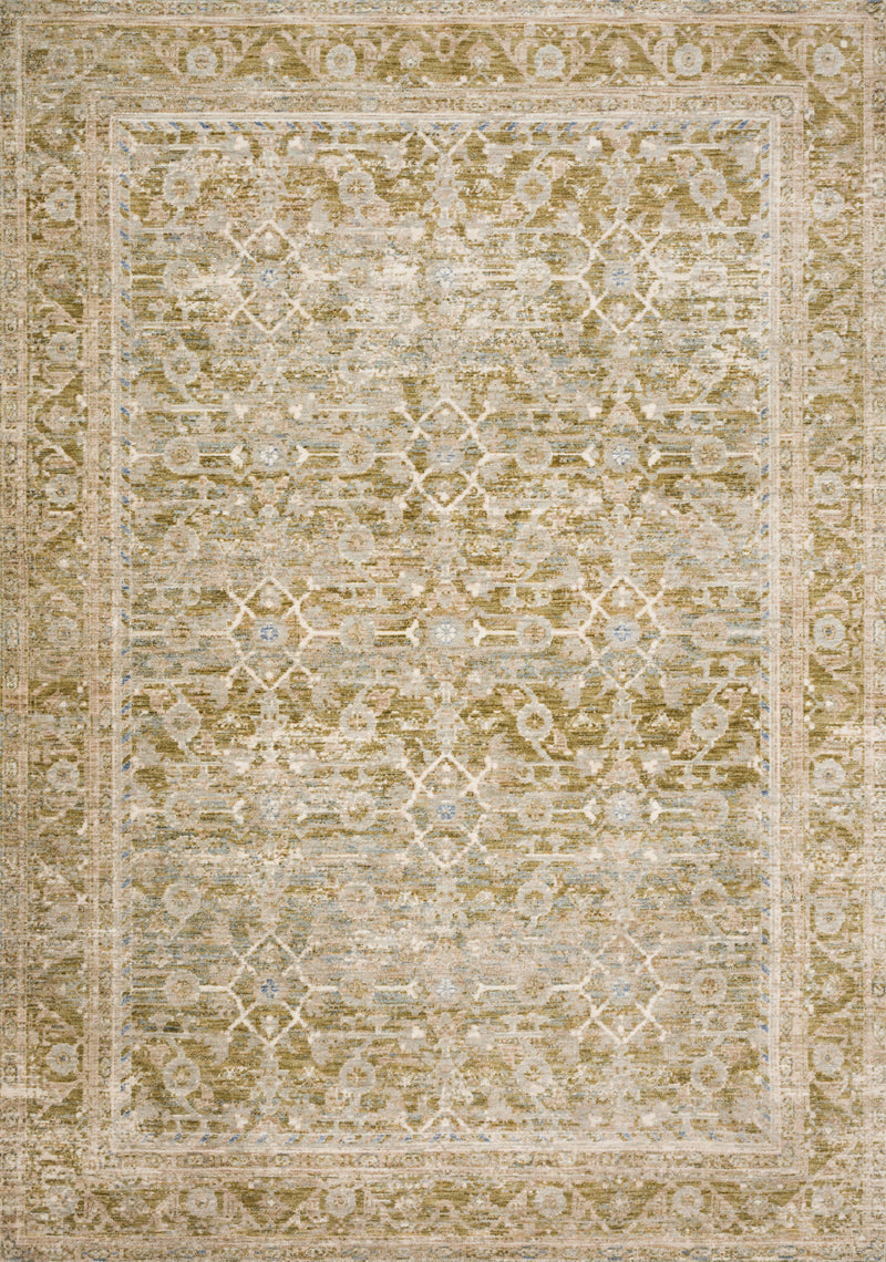 Loloi Rugs Revere Collection Rug in Avocado, Multi - 7.8 x 10 feet