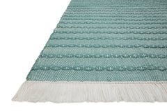 Loloi Rugs Rey Collection Rug in Spa, Natural - 7.8 x 9.8 feet