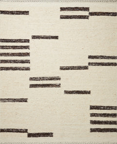 Loloi Rugs Roman Collection Rug in Natural, Bark - 4 x 6 feet