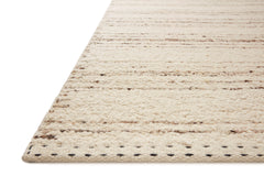 Loloi Rugs Roman Collection Rug in Ivory, Pebble - 4 x 6 feet