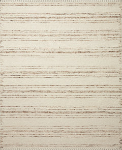 Loloi Rugs Roman Collection Rug in Ivory, Pebble - 4 x 6 feet