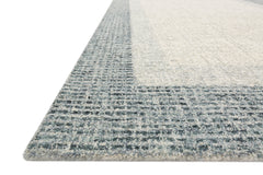 Loloi Rugs Rosina Collection Rug in Grey, Blue - 7.8 x 9.8 feet