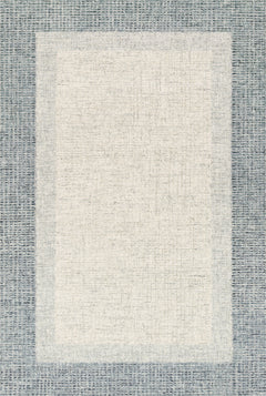 Loloi Rugs Rosina Collection Rug in Grey, Blue - 7.8 x 9.8 feet