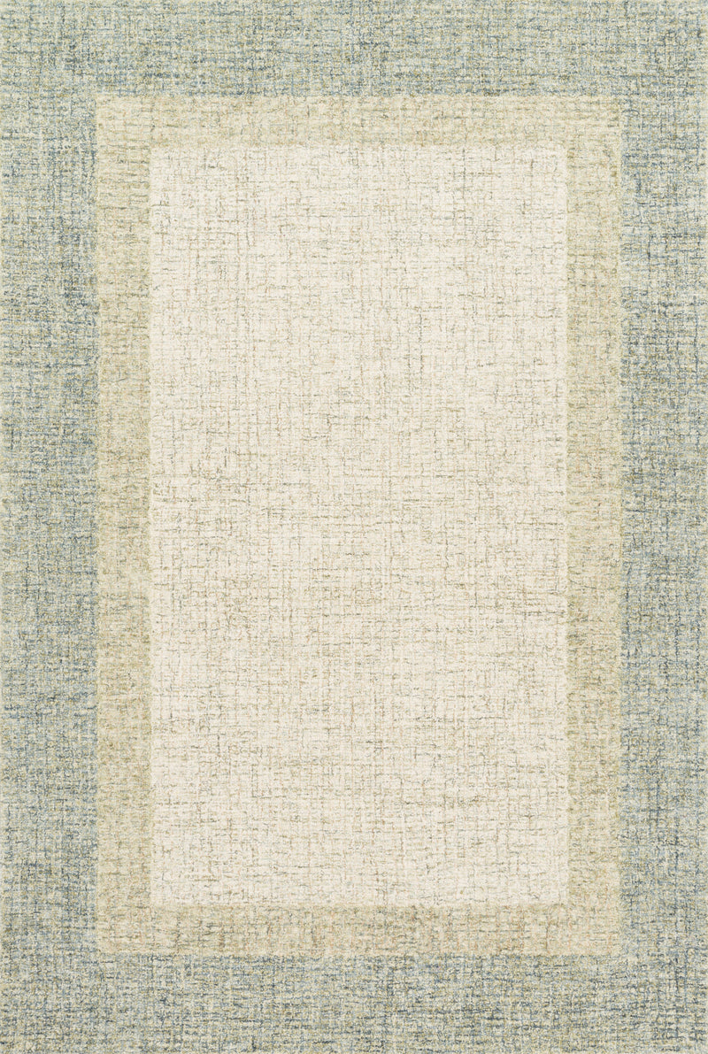 Loloi Rugs Rosina Collection Rug in Olive - 7.8 x 9.8 feet