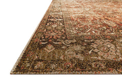 Loloi Rugs Sebastian Collection Rug in Rust, Tobacco - 10.5 x 13.8 feet