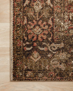 Loloi Rugs Sebastian Collection Rug in Rust, Tobacco - 10.5 x 13.8 feet