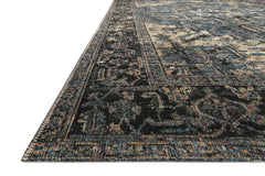 Loloi Rugs Sebastian Collection Rug in Ocean, Midnight - 10.5 x 13.8 feet