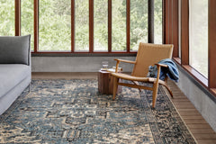 Loloi Rugs Sebastian Collection Rug in Ocean, Midnight - 10.5 x 13.8 feet