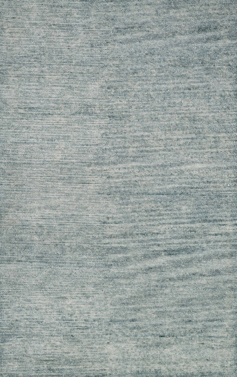 Loloi Rugs Serena Collection Rug in Sea, Blue - 5.5 x 8.5 feet