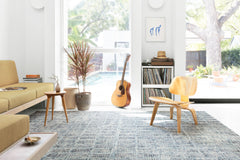 Loloi Rugs Simone Collection Rug in Blue - 7.8 x 9.8 feet