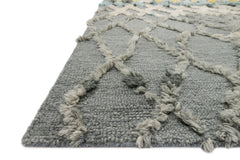 Loloi Rugs Symbology Collection Rug in Grey, Multi - 7.8 x 9.8 feet