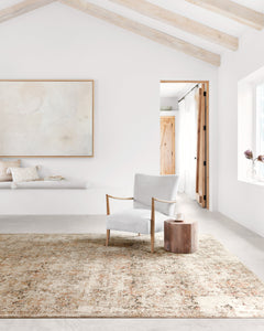 Loloi Rugs Theia Collection Rug in Taupe, Gold - 7.8 x 10 feet