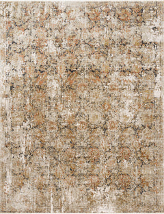 Loloi Rugs Theia Collection Rug in Taupe, Gold - 7.8 x 10 feet