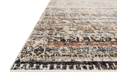 Loloi Rugs Theia Collection Rug in Taupe, Multi - 7.8 x 10 feet