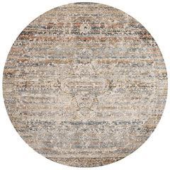 Loloi Rugs Theia Collection Rug in Taupe, Multi - 7.8 x 10 feet