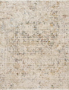 Loloi Rugs Theia Collection Rug in Multi, Natural - 7.8 x 10 feet