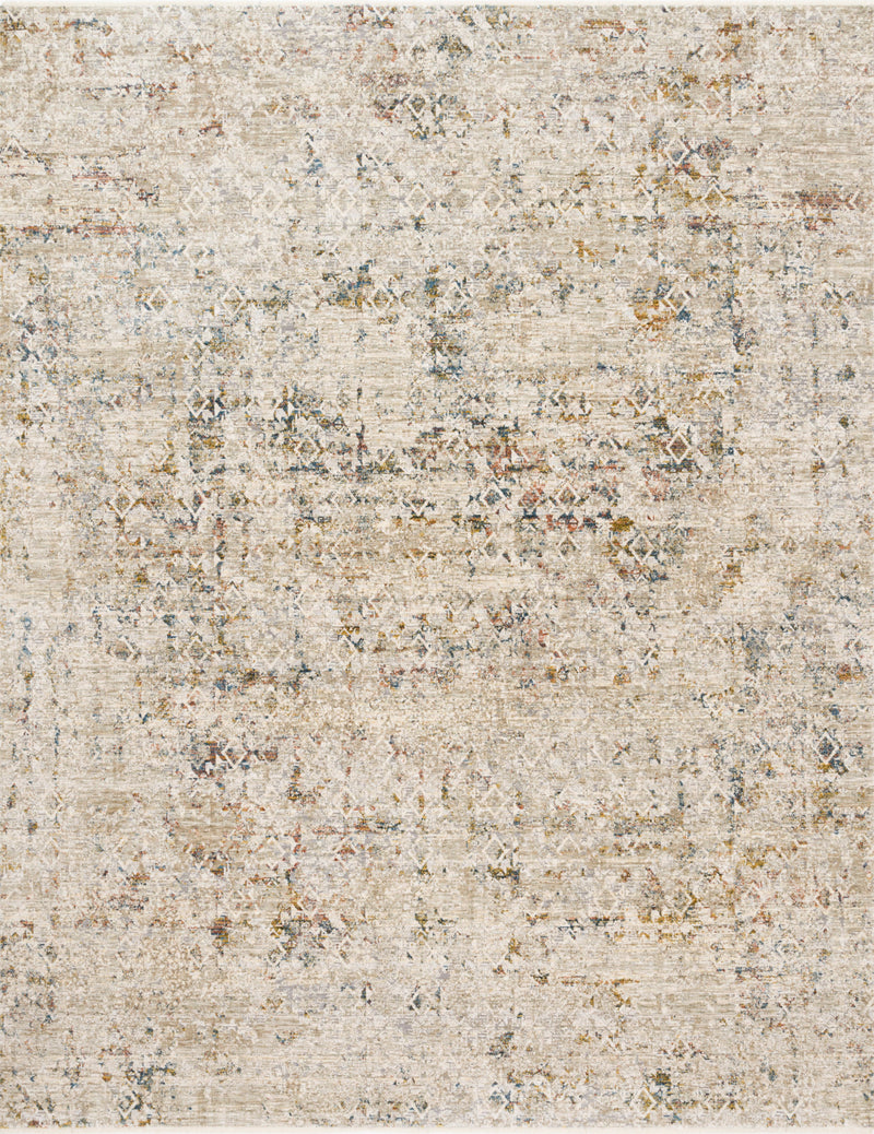 Loloi Rugs Theia Collection Rug in Multi, Natural - 7.8 x 10 feet