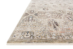 Loloi Rugs Theia Collection Rug in Granite, Ivory - 7.8 x 7.8 feet