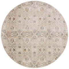 Loloi Rugs Theia Collection Rug in Granite, Ivory - 7.8 x 10 feet