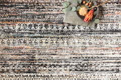 Loloi Rugs Theia Collection Rug in Grey, Multi - 7.8 x 7.8 feet