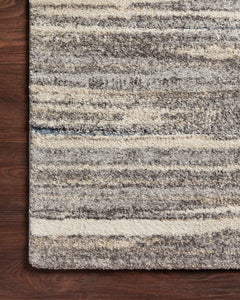 Loloi Rugs Theory Collection Rug in Mist, Beige - 7.8 x 10.8 feet