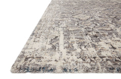 Loloi Rugs Theory Collection Rug in Natural, Grey - 9.5 x 13 feet