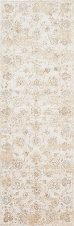 Loloi Rugs Torrance Collection Rug in Ivory, Ivory - 7.8 x 10.8 feet