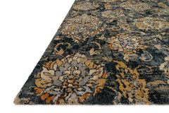 Loloi Rugs Torrance Collection Rug in Charcoal - 7.8 x 10.8 feet