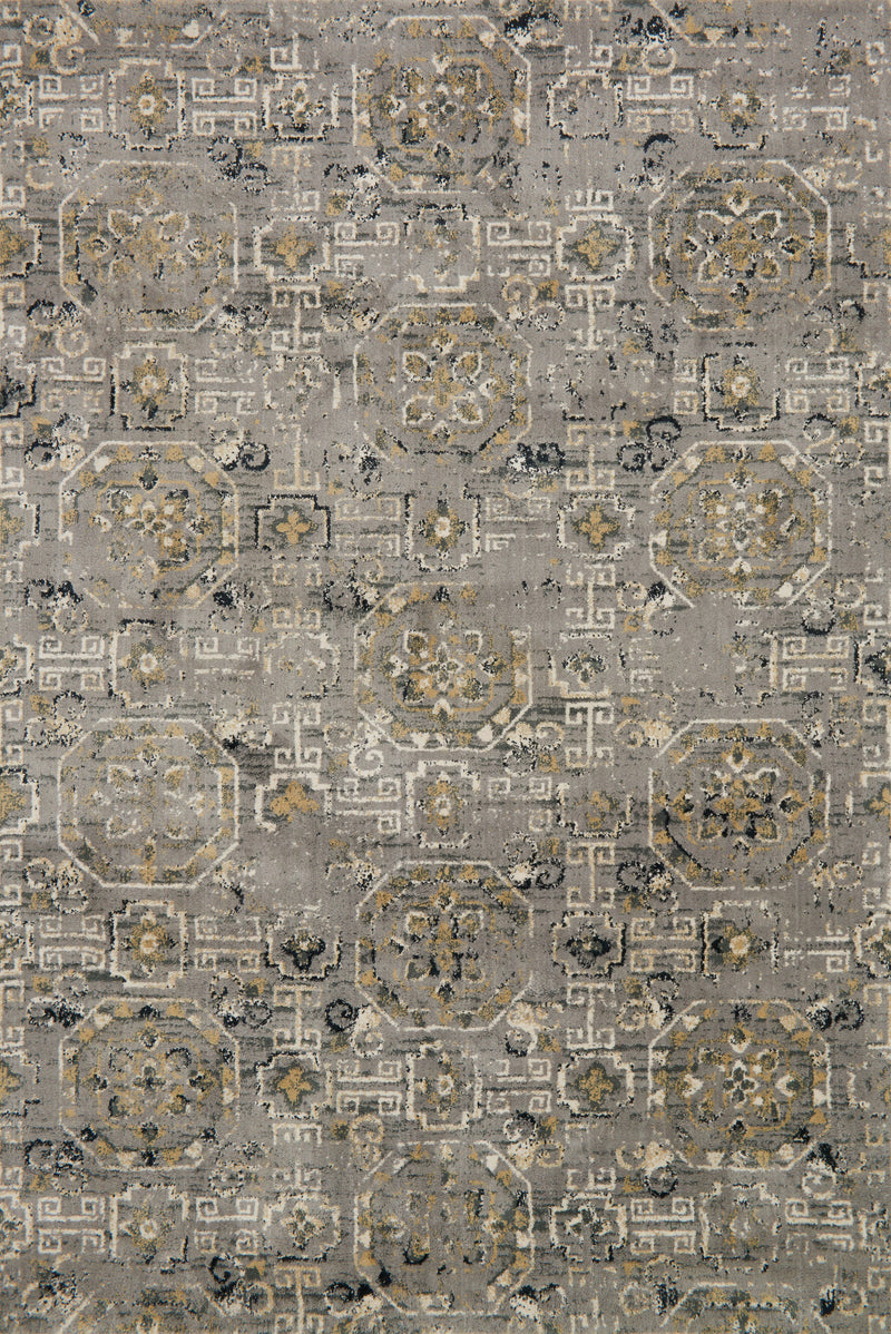 Loloi Rugs Torrance Collection Rug in Grey - 6.6 x 9.2 feet