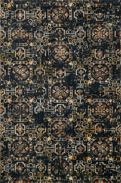 Loloi Rugs Torrance Collection Rug in Midnight - 7.8 x 10.8 feet