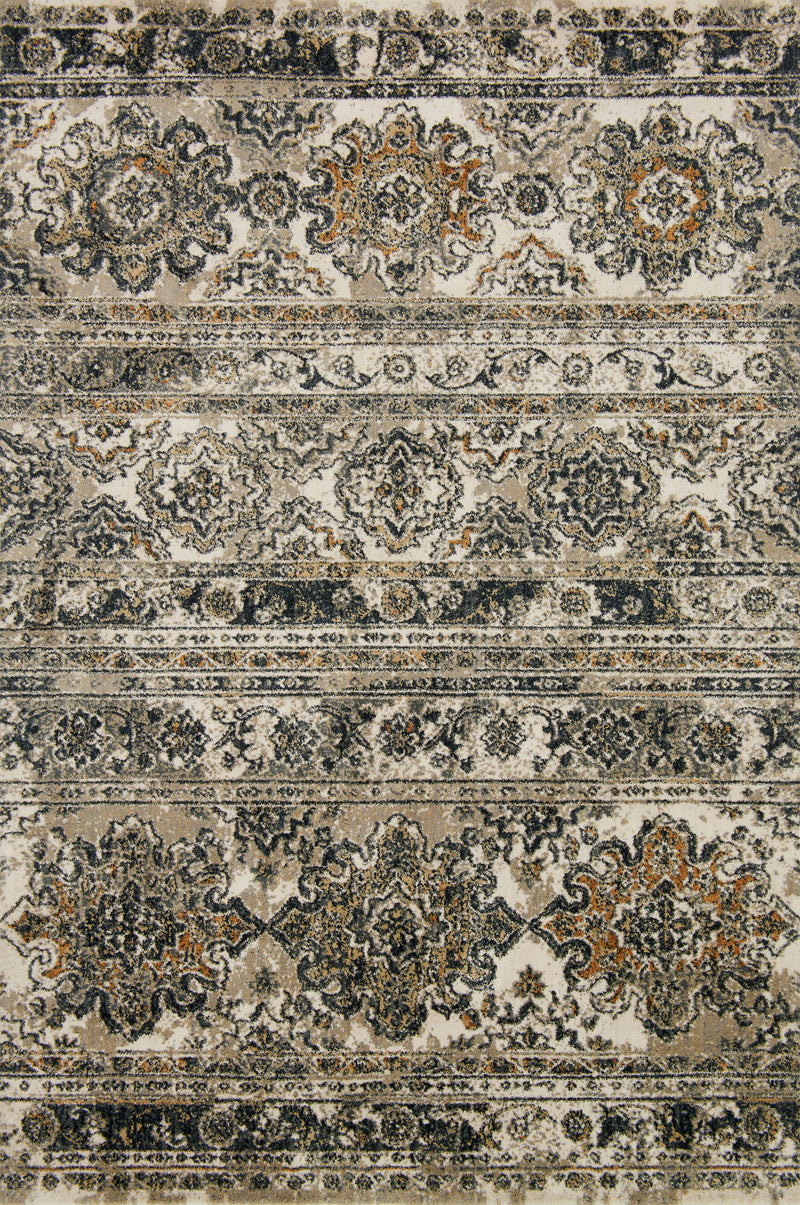 Loloi Rugs Torrance Collection Rug in Taupe - 7.8 x 10.8 feet