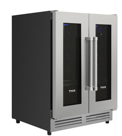 Thor Kitchen Appliance Package - 30 inch Electric Range, Range Hood, Microwave Drawer, Refrigerator, Dishwasher, Wine Cooler, AP-HRE3001-8