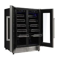 Thor Kitchen Package - 30 in. Gas Burner/Electric Oven Range, Range Hood, Refrigerator, Dishwasher, Wine Cooler, AP-HRD3088U-4