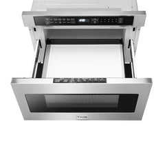 Thor Kitchen Appliance Package - 36 In. Electric Range, Range Hood, Microwave Drawer, AP-HRE3601-W-4