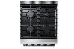 Thor Kitchen Appliance Package - 24 in. Propane Gas Range, Range Hood, AP-LRG2401ULP