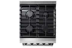 Thor Kitchen Appliance Package - 24 in. Gas Range and Range Hood, AP-LRG2401U